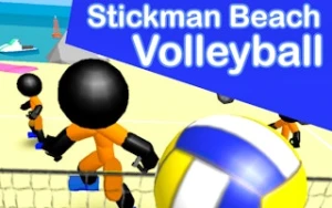 Stickman Beach Volleyball - Play Free Best  Online Game on JangoGames.com