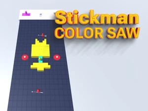 Stickman Color Saw  - Play Free Best Arcade Online Game on JangoGames.com