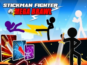 Stickman Fighter Mega Brawl - Play Free Best fighting Online Game on JangoGames.com