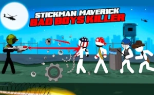 Stickman Maverick Bad Boys Killer - Play Free Best shooter Online Game on JangoGames.com
