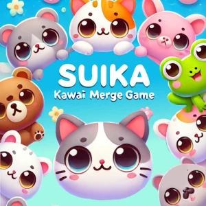 Suika Kawaii Cat Merge game - Play Free Best Match-3 Online Game on JangoGames.com