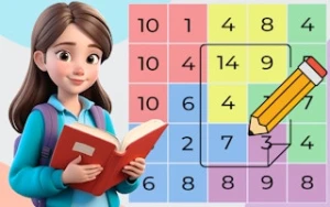 Sum Challenge Number Grid - Play Free Best math Online Game on JangoGames.com