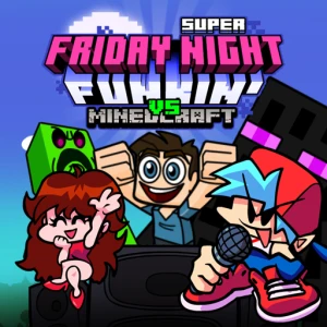 Super Friday Night Funki vs Minedcraft - Play Free Best Casual Online Game on JangoGames.com