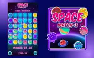 Super Space Match 3 - Play Free Best match-3 Online Game on JangoGames.com