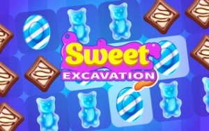 Sweet Excavation - Play Free Best match-3 Online Game on JangoGames.com