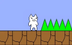 Syobon no Action - Cat Mario - Play Free Best platformer Online Game on JangoGames.com