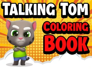 Talking Tom Coloring Books - Play Free Best Girls Online Game on JangoGames.com