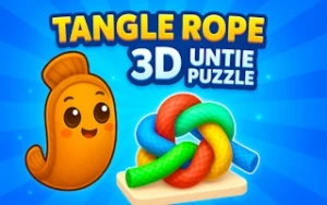 Tangle Rope 3D Untie Puzzle - Play Free Best puzzle Online Game on JangoGames.com