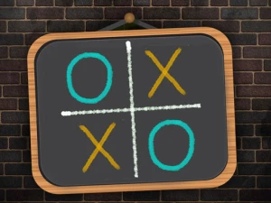 Tic Tac Toe Blackboard - Play Free Best Multiplayer Online Game on JangoGames.com