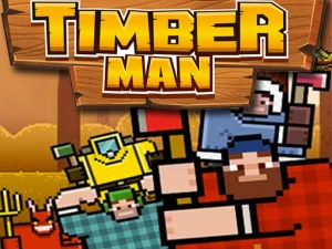 Timber Man Wood Chopper - Play Free Best Clicker Online Game on JangoGames.com