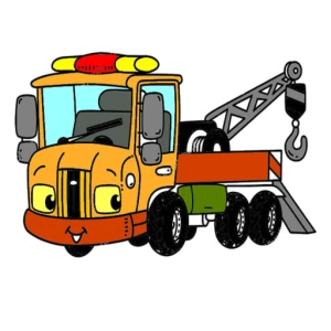 Tow Trucks Coloring - Play Free Best Art Online Game on JangoGames.com