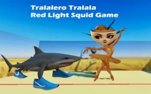 Tralalero Tralala Red Light Squid Game - Play Free Best escape Online Game on JangoGames.com
