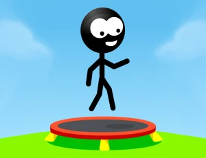 Trampoline Stickman - Play Free Best Casual Online Game on JangoGames.com