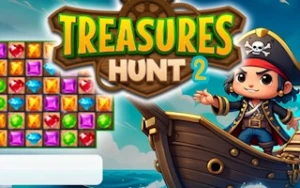 Treasures Hunt 2 - Play Free Best match-3 Online Game on JangoGames.com