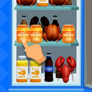 Unload the fridge - Play Free Best Match-3 Online Game on JangoGames.com