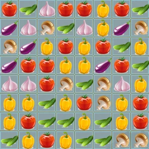 Vegetables Match 3 Deluxe - Play Free Best Match-3 Online Game on JangoGames.com