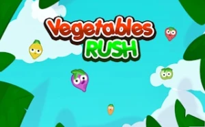 Vegetables Rush - Play Free Best match-3 Online Game on JangoGames.com