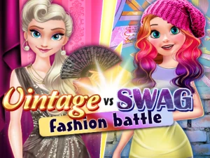Vintage vs Swag Fashion Battle - Play Free Best Battle Online Game on JangoGames.com
