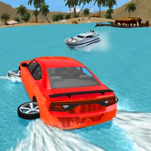 Water Slide Car Race - Play Free Best Racing & Driving Online Game on JangoGames.com