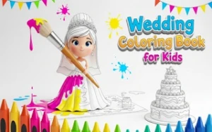 Wedding Coloring Book for Kids - Play Free Best coloring Online Game on JangoGames.com