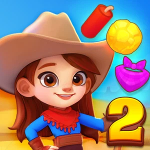 Wild West Match 2: The Gold Rush - Play Free Best Match-3 Online Game on JangoGames.com