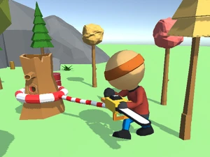Wood Man Cutter - Play Free Best Stickman Online Game on JangoGames.com