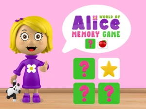 World of Alice   Memory Game  - Play Free Best Puzzle Online Game on JangoGames.com