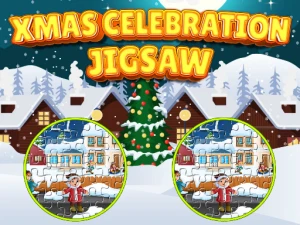 Xmas Celebration Jigsaw - Play Free Best Puzzle Online Game on JangoGames.com