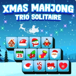Xmas Mahjong Trio Solitaire - Play Free Best Match-3 Online Game on JangoGames.com