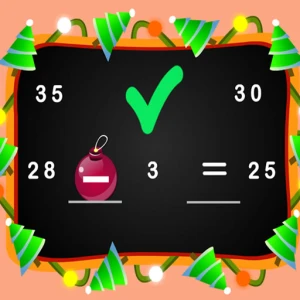 Xmas Math - Play Free Best Educational Online Game on JangoGames.com