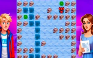 Xmas Snow Challenge - Maze Puzzle - Play Free Best  Online Game on JangoGames.com