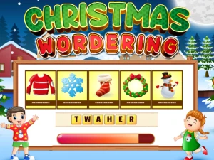 Xmas Wordering - Play Free Best Puzzle Online Game on JangoGames.com