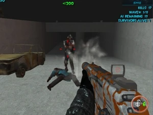Zombie Apocalypse Tunnel Survival - Play Free Best Shooter Online Game on JangoGames.com