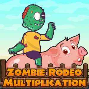 Zombie Rodeo Multiplication - Play Free Best Educational Online Game on JangoGames.com